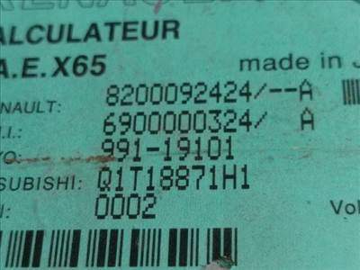 Renault Clio II Szervó Szivattyú Elektronika *117312* 6900000324 renault-8200092424