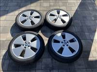  5x120 lyukosztású 19" használt alufelni, rajta 155/70 használt Continental téli gumi gumi 