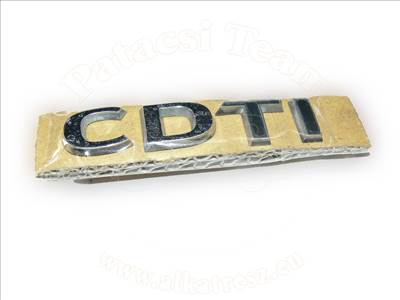 Opel Cascada 2013-2019 - felirat, csomagtérfedél, CDTI, króm/fekete