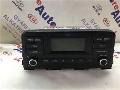 Kia Picanto JA fejegység rádió 96150G6280ASB-BON