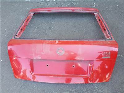 Skoda Fabia I 2002,  5 ajtós piros üres csomagtérajtó üveg nélkül  ( színkód nincs )
