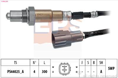 EPS 1.998.269 - lambdaszonda CITROËN DAIHATSU LEXUS PEUGEOT SUBARU TOYOTA