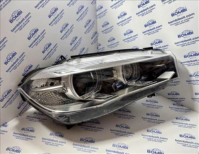 BMW F15 X5, F16 X6 gyári kanyarkövető xenon fényszóró, lámpa 7424174