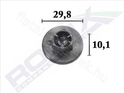 Műanyag anya - MAREA, CROMA, DELTA, 156, MULTIPLA, MUSA - C60717, 60502080 -  - RO_OE Utángyártott új 60502080