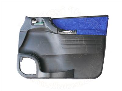 Opel Zafira A 1998-2005 - kárpit, jobb oldali első ajtó, króm kilincs, kék, -03, XXED