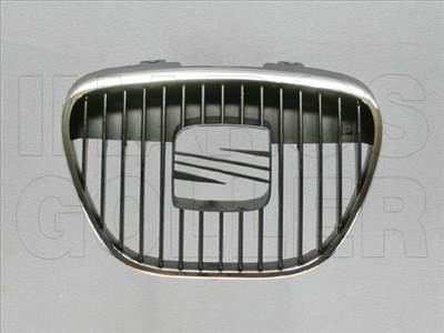 Seat Ibiza 2002-2008 - Hűtődíszrács közép, króm kerettel