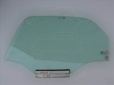 Opel Corsa C 2000-2006 - oldalüveg, lejáró, bal oldali hátsó ajtó, 5ajtós