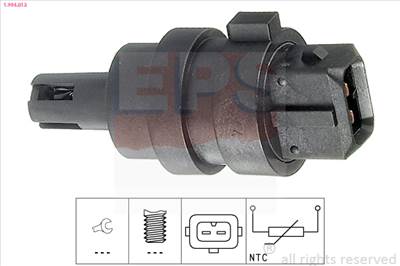 EPS 1.994.013 - Beszívott levegő hőmérséklet érzékelő AUDI FORD SEAT SKODA VW