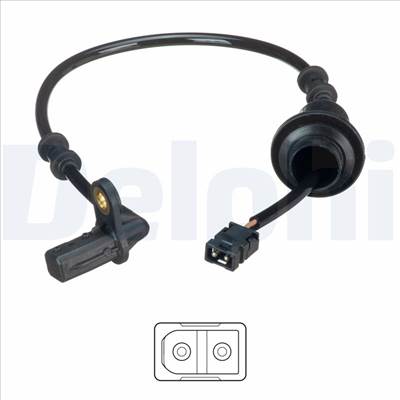 DELPHI SS20486 - kerékfordulatszám érzékelő MERCEDES-BENZ