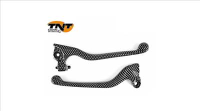 TNT Racing fék és kuplung kar szett ( AJP - karbon)