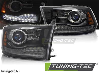 Dodge Ram (4th gen) DODGE RAM 09-18 BLACK Tuning-Tec Fényszóró