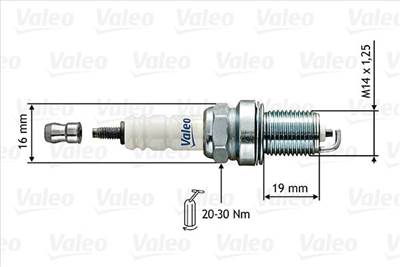 gyújtógyertya VALEO 246851 for PEUGEOT, RENAULT, CITROËN, FIAT, …