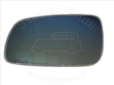 Seat Leon 1999-2005 - Tükörlap cserélhető bal, kék, aszf.