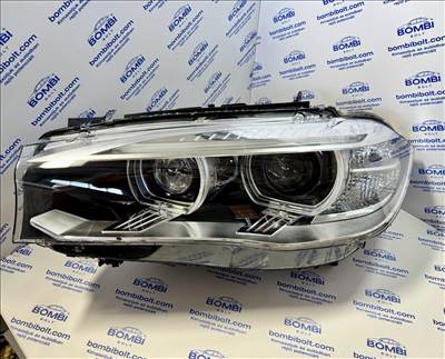 BMW F15 X5, F16 X6 gyári kanyarkövető xenon fényszóró, lámpa 7424173