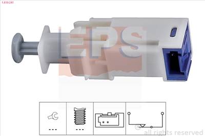 EPS 1.810.241 - Kuplungpedál szenzor CITROËN FIAT PEUGEOT