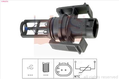 EPS 1.994.014 - Beszívott levegő hőmérséklet érzékelő CHRYSLER DAEWOO JEEP MERCEDES-BENZ MITSUBISHI 
