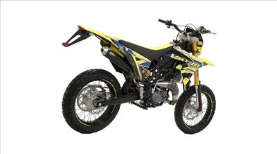 Giannelli Racing alumínium hangtompító Fekete - Valenti RME SM S01 D50B