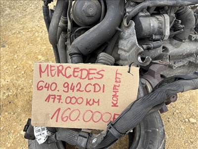 Mercedes A-osztály W169 640.942 cdi komplett motor 