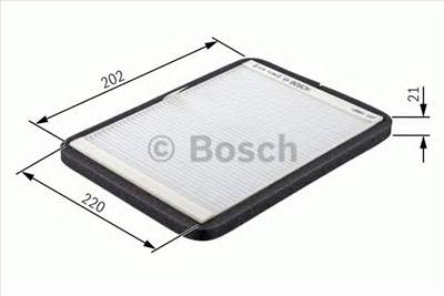 BOSCH 1 987 432 063 - pollenszűrő VOLVO