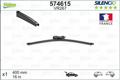 skoda rapid 2012-2017 - ablaktörlő lapát 1db (vm267) hátsó    silencio x-trm