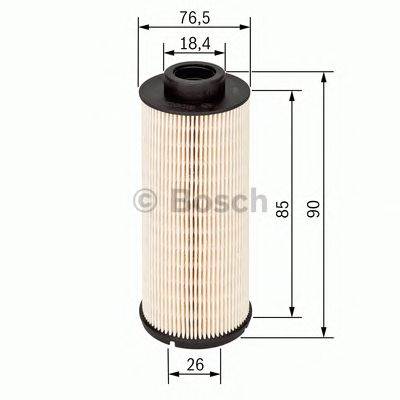 BOSCH 1 457 431 704 - Üzemanyagszűrő MERCEDES-BENZ
