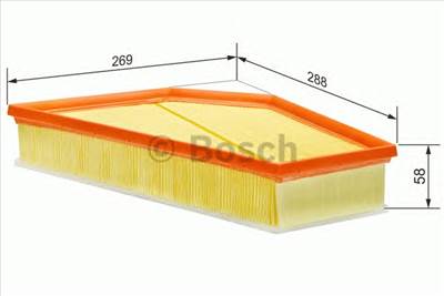 BOSCH F 026 400 255 - légszűrő VOLVO