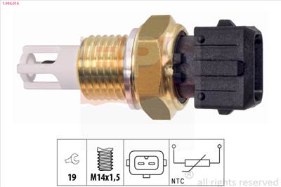 EPS 1.994.016 - Beszívott levegő hőmérséklet érzékelő ALFA ROMEO FIAT FORD IVECO LANCIA MASERATI