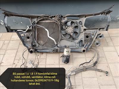 Volkswagen Passat B5 Homlokfal, klíma hűtő, vízhűtő eladó