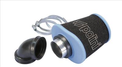 Polini Big Evolution II. Double Layer sportlégszûrő (90fokos adapterrel 48mm)