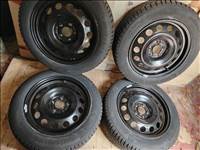 Opel Astra/Grandland Peugeot 308/Partner 16" új lemezfelni 205/55r16 új Continental téli gumival