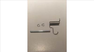 Original Parts tank takaró rögzítő csap szett rugóval zeegerrel Aprilia SX50 RX50 / Derbi Senda
