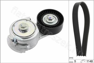 HOSSZBORDÁS SZÍJ KÉSZLET - FIORINO, BRAVO, DELTA, PUNTO, INDIGO, 500L - 529 0013 10, 529001310 -  - INA Egyéb 529001310