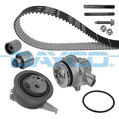DAYCO KTBWP8840 - Vízpumpa + fogasszíj készlet AUDI SEAT SKODA VW