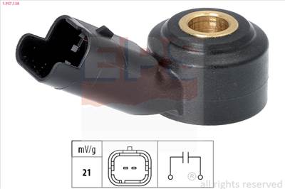 EPS 1.957.138 - kopogásérzékelő CITROËN DS FIAT JEEP LANCIA MINI OPEL PEUGEOT TOYOTA VAUXHALL