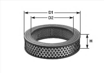 MAGNETI MARELLI 152071758586 - légszűrő AUDI CHEVROLET CITROËN FORD SAAB SEAT SKODA UAZ VW