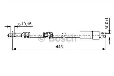 BOSCH 1 987 476 455 - fékcső CHEVROLET HOLDEN OPEL VAUXHALL