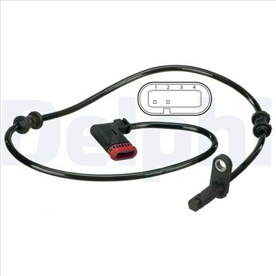 DELPHI SS20502 - kerékfordulatszám érzékelő MERCEDES-BENZ