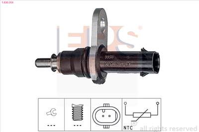 EPS 1.830.356 - hűtőfolyadék hőmérséklet érzékelő AUDI BENTLEY CUPRA MAN PORSCHE SEAT SKODA VW