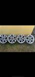 Gyári 18" BMW Style 446 alufelni garnitúra + TPMS szenzorok (Ideális téli szett!)