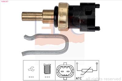 EPS 1.830.357 - hűtőfolyadék hőmérséklet érzékelő ALFA ROMEO CHEVROLET CHRYSLER CITROËN FIAT FORD JE