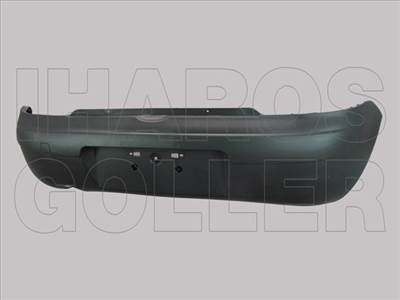 Daewoo Matiz 1998-2000 - Hátsó lökhárító fekete