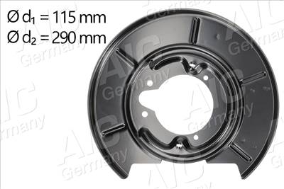 AIC 56246 - terelőlemez, féktárcsa BMW