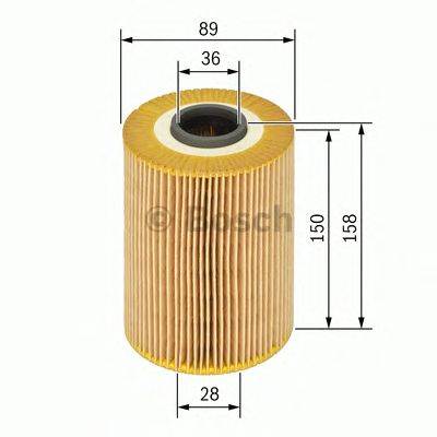 BOSCH 1 457 429 123 - olajszűrő BMW LAND ROVER OPEL VAUXHALL