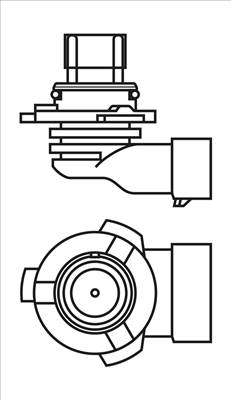 BOSCH 1 987 302 808 - fényszóró izzó ALPINA BMW BMW (BRILLIANCE) CADILLAC CHEVROLET CHRYSLER DAIHATS