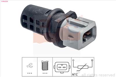EPS 1.994.034 - Beszívott levegő hőmérséklet érzékelő CHEVROLET DAEWOO