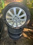  16" 4x100 Opel gyári alufelni szett újszerű nyárigumikkal!