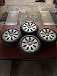  Audi gyári 5x112 7x16 ET42 használt alufelni garnitúra