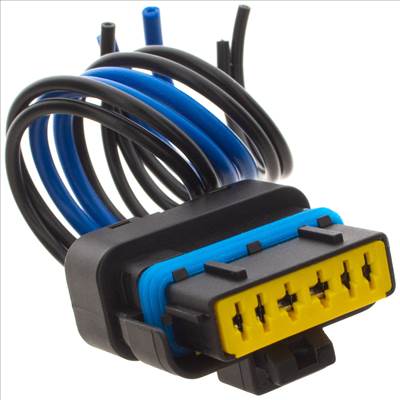 Renault Clio III 05-12 kábelköteg csatlakozóval az ablakemelő modulhoz 6 PIN