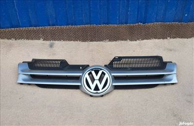 Volkswagen Golf V 5 első lökhárító hűtőrács gyári 1K0853655 ezüst