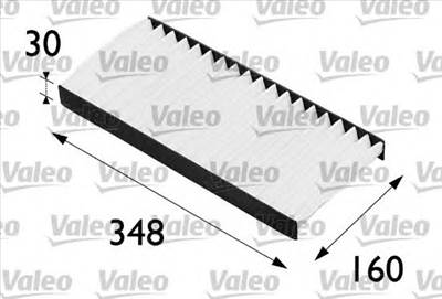VALEO 698487 - pollenszűrő FORD